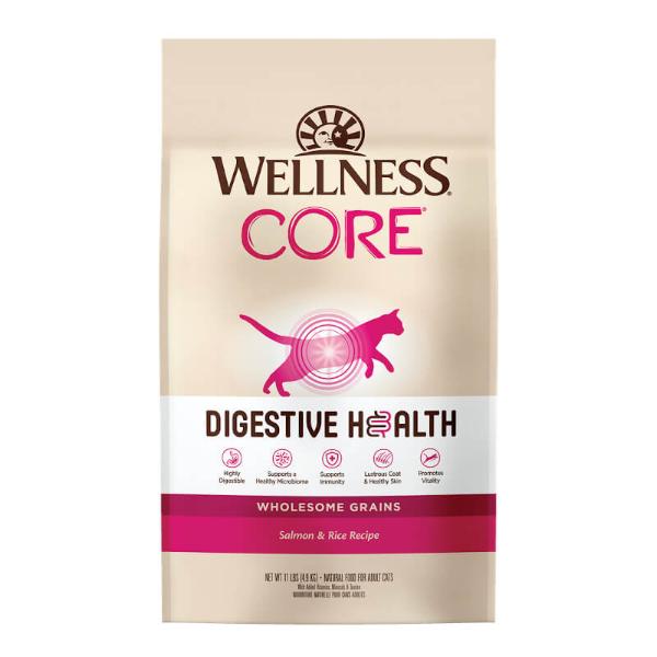 CAT CORE DIGESTIVE HEALTH WITH WHOLESOME GRAINS SALMON 11lbs 