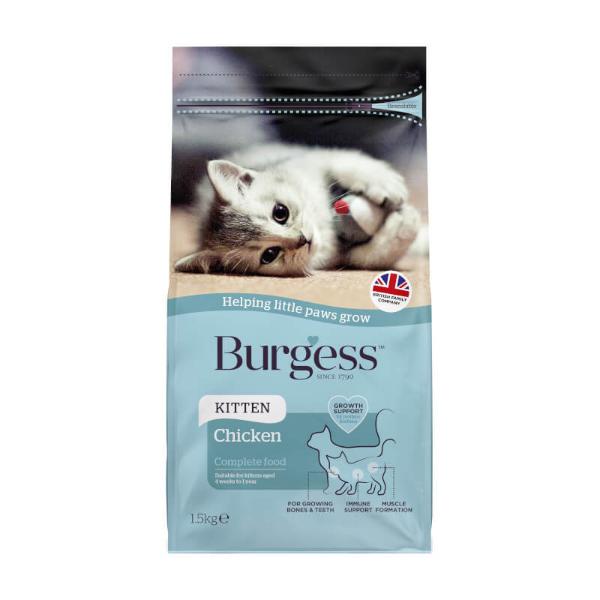 BURGESS KITTEN CHICKEN 1.5kg 