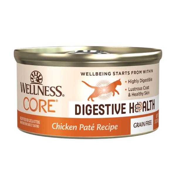 CAT CAN CORE DIGESTIVE HEALTH PATE CHICKEN 3oz 