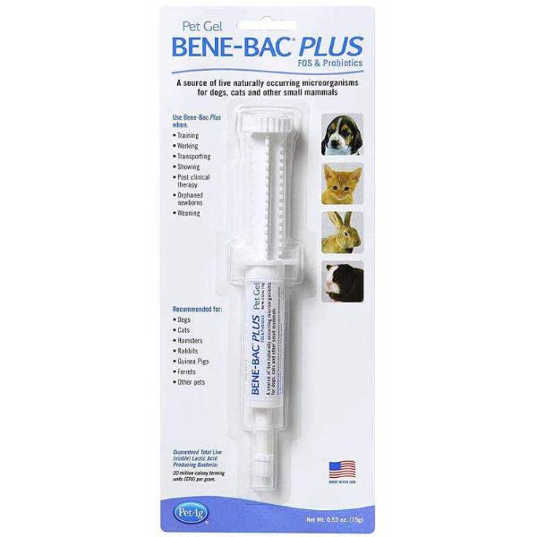 BENE-BAC PET GEL CARDED 15g 