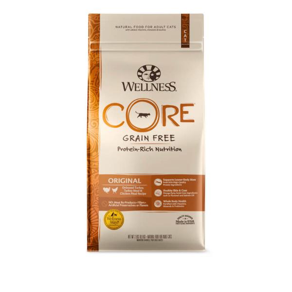 CAT CORE ORIGINAL 2lbs(DEBONED TURKEY, TURKEY MEAL & CHICKEN MEAL) 