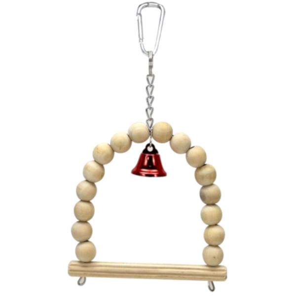 BIRD TOY - SWING WITH BELL 