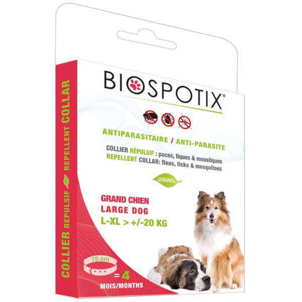 BIOSPOTIX COLLAR FOR DOG (FLEA / TICK) (LARGE / EXTRA LARGE) 75cm 