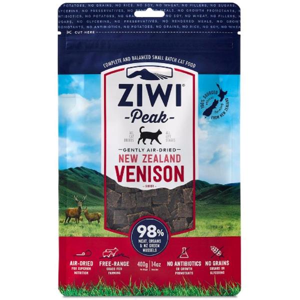 AIR DRIED - VENISON FOR CATS 400g 