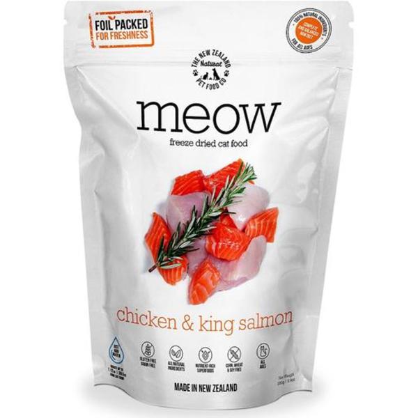 CAT FREEZE DRIED RAW CHICKEN & KING SALMON 280g 