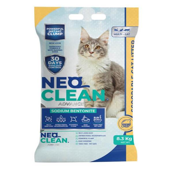 CAT LITTER  SCOOPABLE LEMON FLAVOR 10L (8.3kg) 