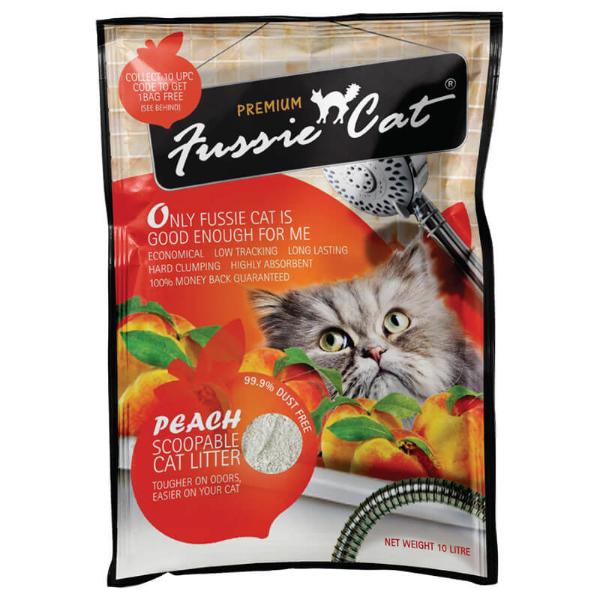 CAT LITTER PEACH 10L 