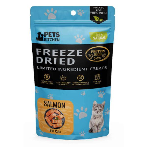 (CAT) FREEZE DRIED SALMON TREATS 40g 