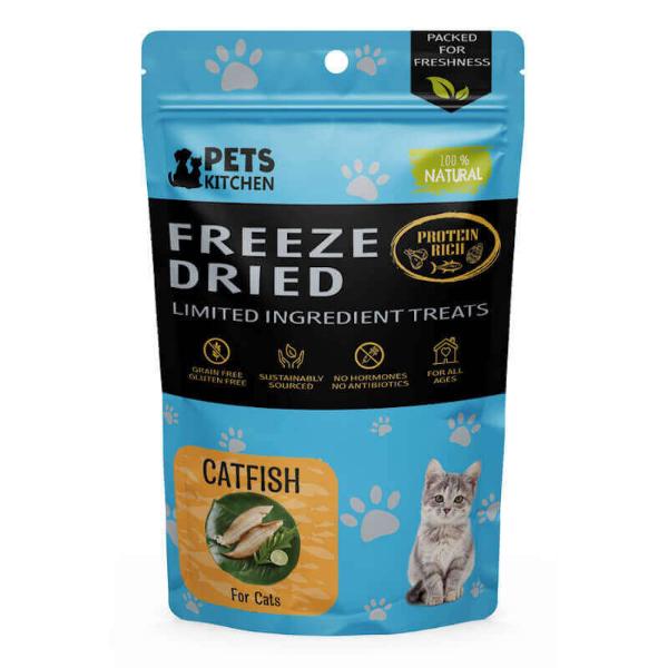 (CAT) FREEZE DRIED CATFISH TREATS 40g 