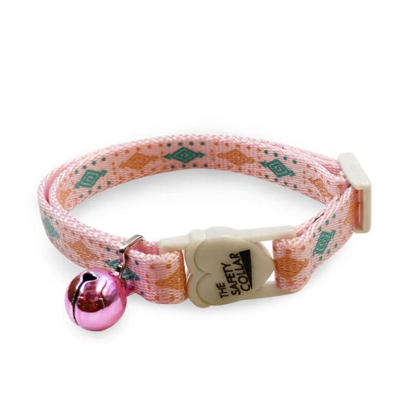 CAT COLLAR - DIAMOND (PINK) (10mmx20-30cm) 