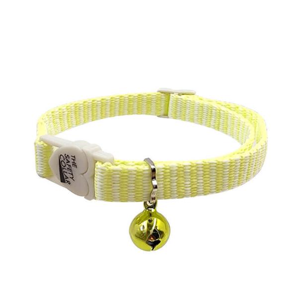 CAT COLLAR-PLAIN (YELLOW)(10mmx30cm) 