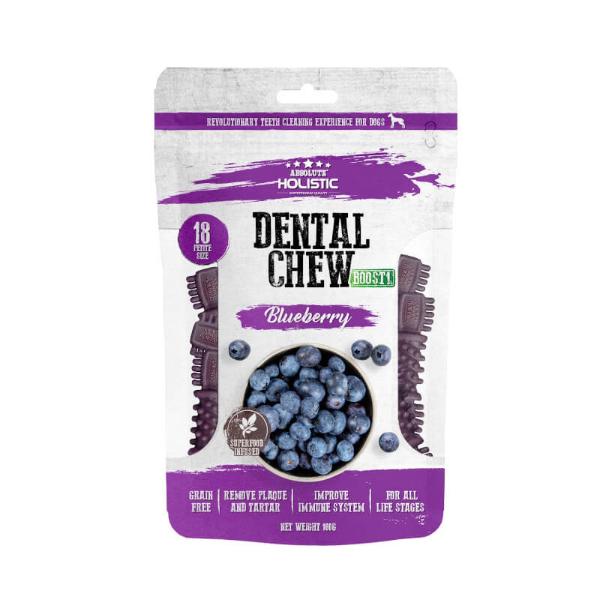 BLUEBERRY BOOST DENTAL CHEW 160g 