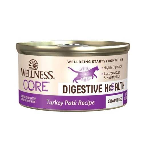 CAT CAN CORE DIGESTIVE HEALTH PATE TURKEY 3oz 