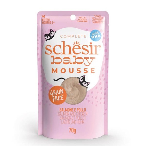 BABY VELVET MOUSSE - SALMON AND CHICKEN 70g 