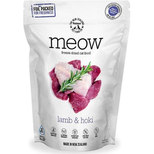 CAT FREEZE DRIED RAW LAMB & HOKI 280g 