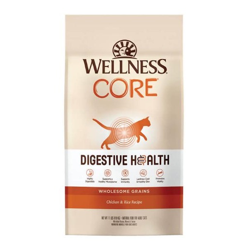 CAT CORE DIGESTIVE HEALTH WITH WHOLESOME GRAINS CHICKEN 11lbs 