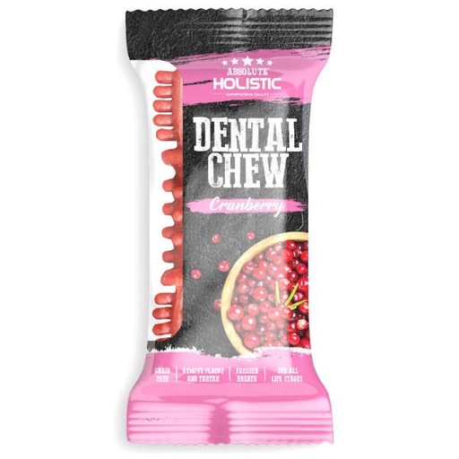 ABSOLUTE CRANBERRY DENTAL CHEW 4 INCH (25g/pc) 