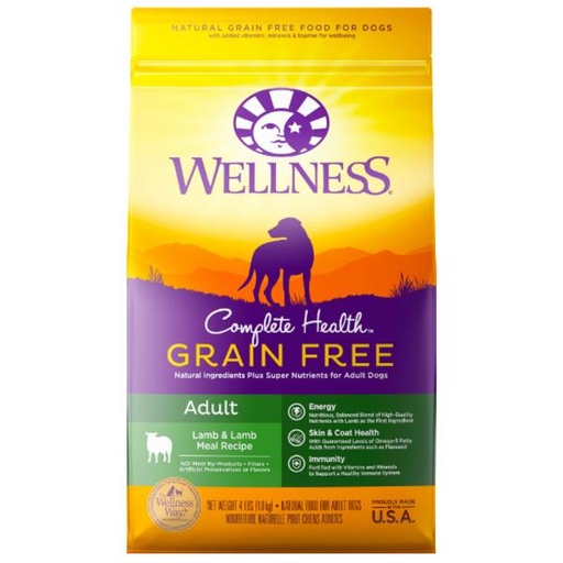 ADULT GRAIN FREE LAMB & LAMB MEAL RECIPE 24lbs 