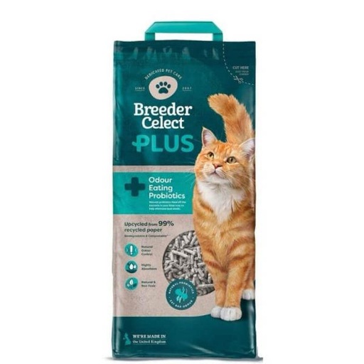 BREEDER CELECT PLUS CAT LITTER - 10 LITRES 