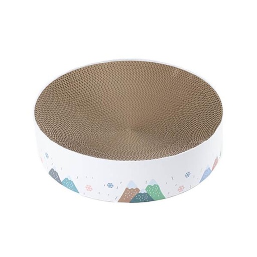 CAT SCRATCHING BOARD ROUND 41cm 