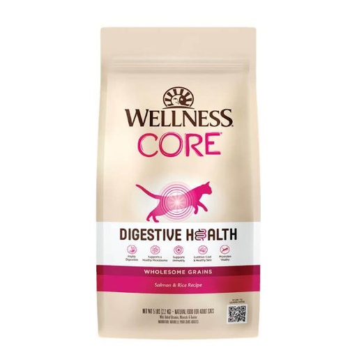 CAT CORE DIGESTIVE HEALTH WITH WHOLESOME GRAINS SALMON 5lbs 