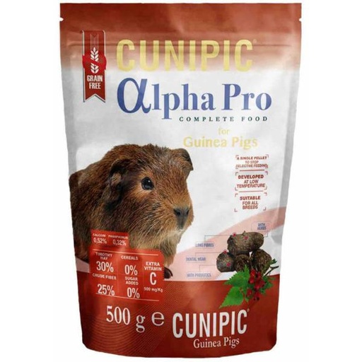 ALPHA PRO COMPLETE FOOD GUINEA PIG 500g 