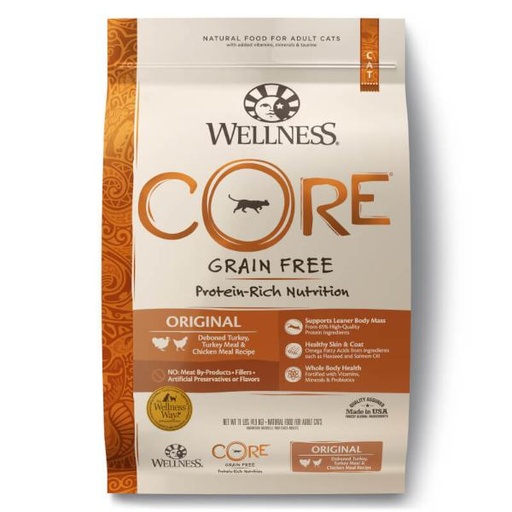 CAT CORE ORIGINAL 11lbs(DEBONED TURKEY, TURKEY MEAL & CHICKEN MEAL) 