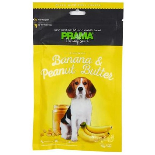 BANANA & PEANUT BUTTER TREATS FOR DOGS 70g 