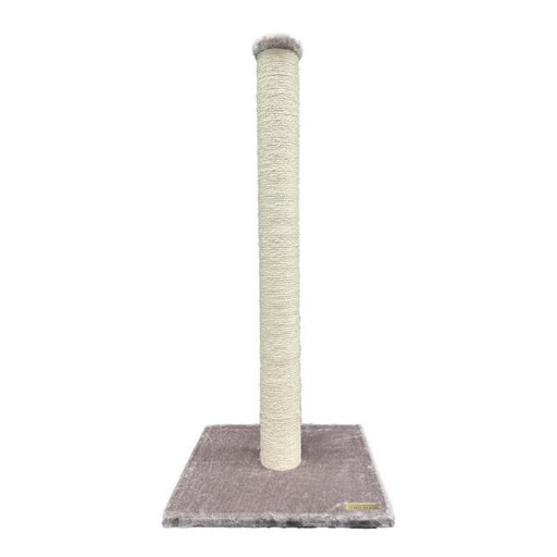 CAT SCRATCHING POLE - CAPPUCCINO (40X40X90cm) 