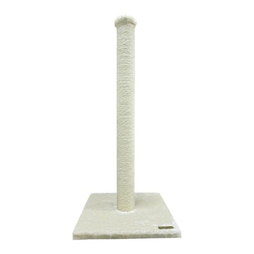 CAT SCRATCHING POLE - CREAM (40X40X90cm) 