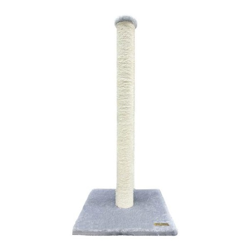 CAT SCRATCHING POLE - LIGHT GREY (40X40X90cm) 