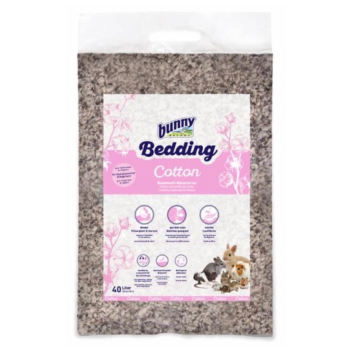 (NS)BUNNY BEDDING COTTON 40L(3kg) 