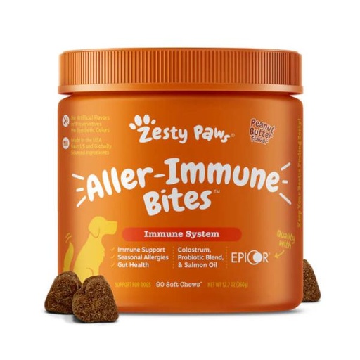 ALLER-IMMUNE BITES APPLE PEANUT BUTTER 90 COUNTS 