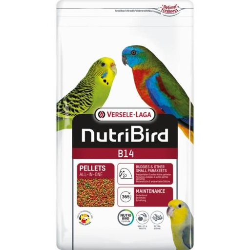 B14 - BUDGIES AND SMALL PARAKEETS - MAINTENANCE 3kg 