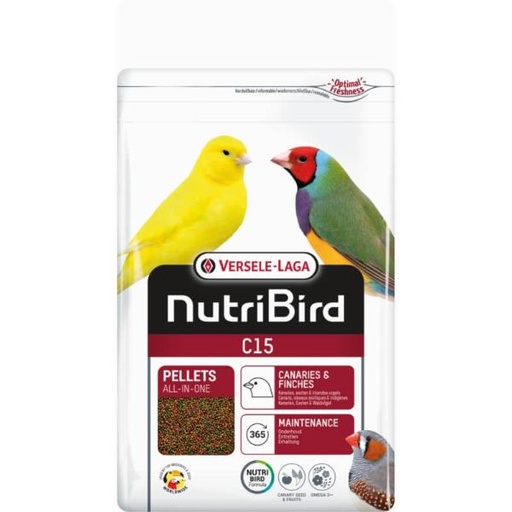 C15 - CANARIES AND FINCHES - MAINTENANCE 1kg 