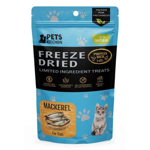 (CAT) FREEZE DRIED MACKEREL TREATS 40g 