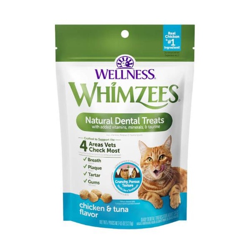 CAT NATURAL DENTAL TREATS - CHICKEN AND TUNA 4.5o 