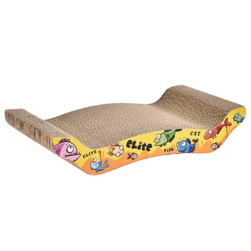 CAT PAPER SCRATCHING BOARD ARCH (YELLOW) (45x24x9cm) 