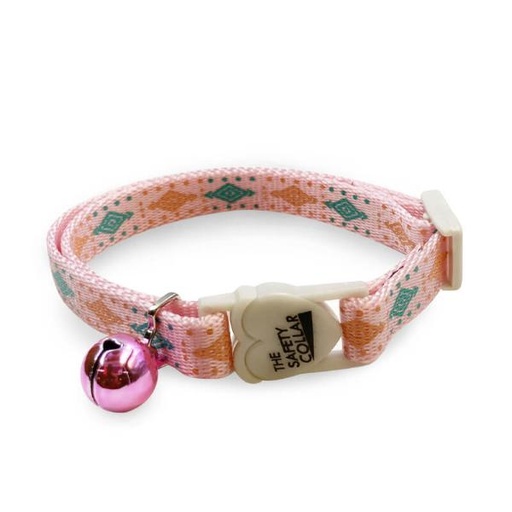 CAT COLLAR - DIAMOND (PINK) (10mmx20-30cm) 