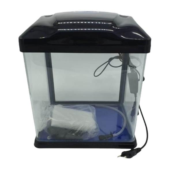 TANK SET (TOP FILTER,LIGHT,COVER) (BLACK) (29.5x23x36cm) 