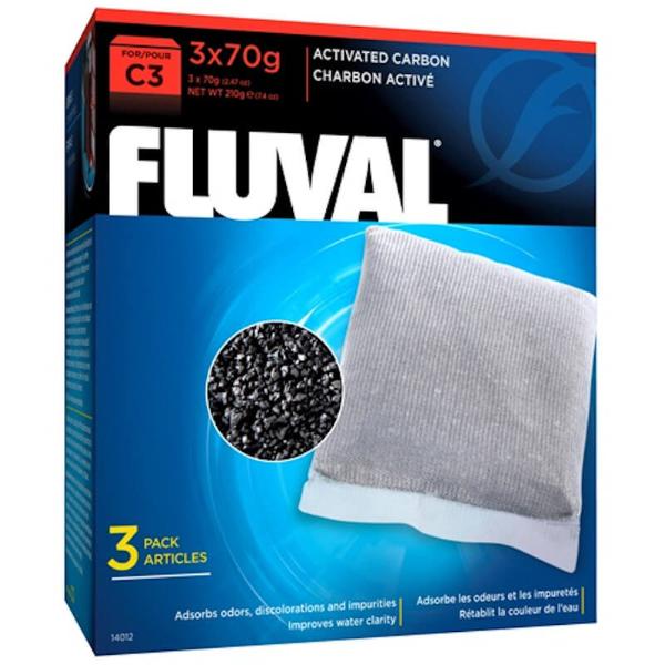 ACTIVATED CARBON FOR C3 POWER FILTER 3pcs