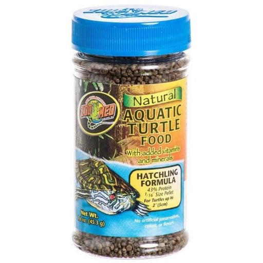 NATURAL AQUATIC TURTLE FOOD - HATCHLING 45g