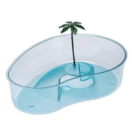 TURTLE TANK-ARRICOT (BLUE) (31x22x7.5cm)