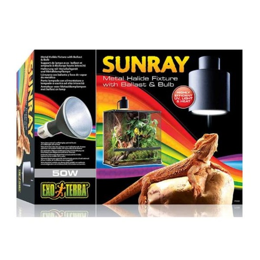 SUNRAY METAL HALIDE LIGHT FIXTURE 50watts