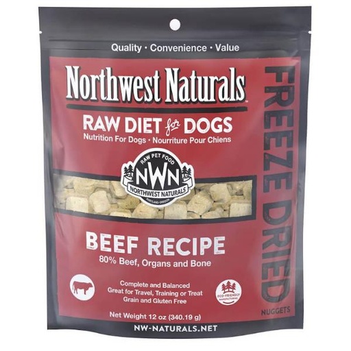 BEEF FREEZE DRIED NUGGETS 12oz 