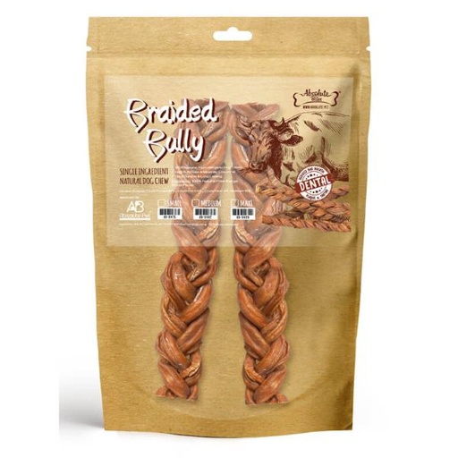 BRAIDED BULLY MEDIUM (2pc) 