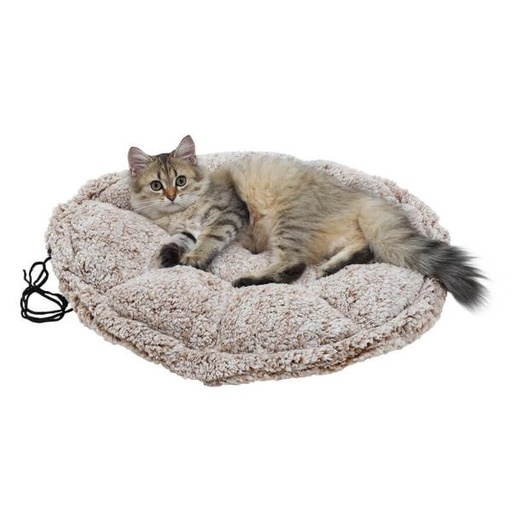 2 IN 1 PET BED CUM CUSHION (BROWN) (90x90cm) 