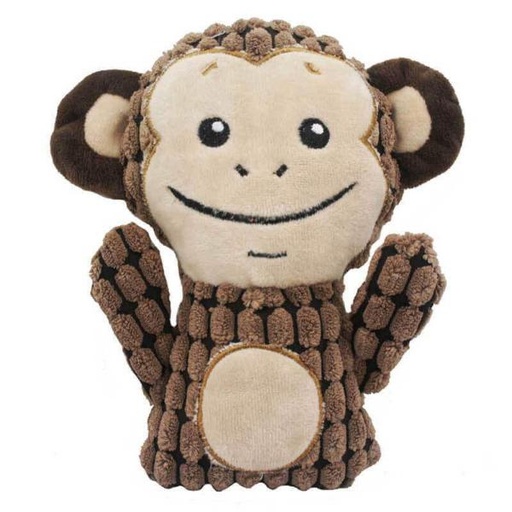 ANIMAL WORLD MONKEY (BROWN) (17x16x4cm) 